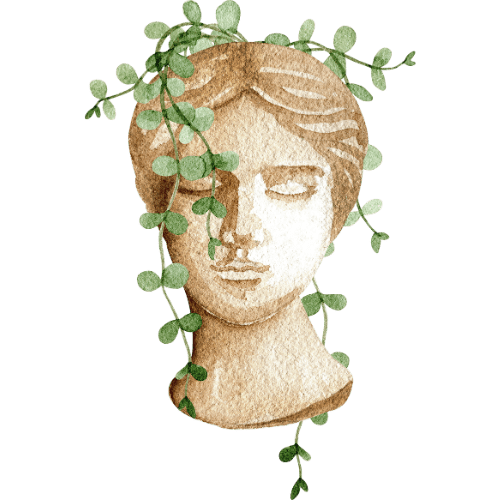 illustration d'une statue