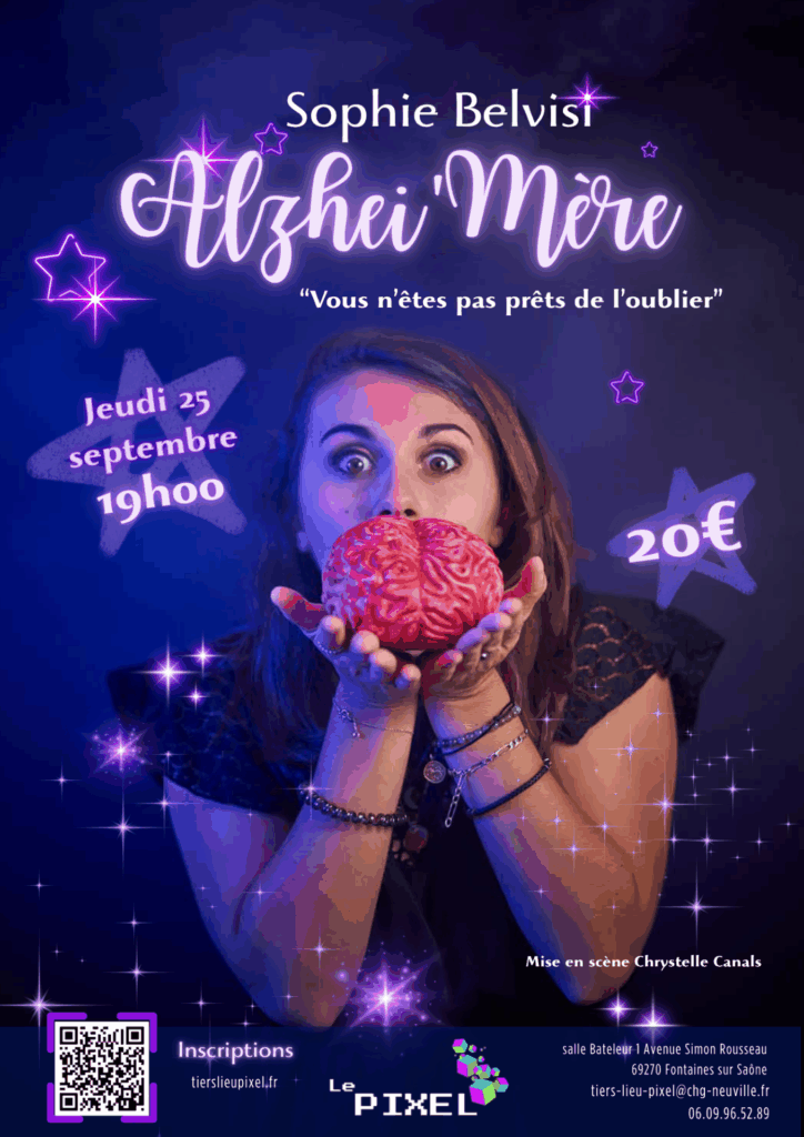 affiche du spectacle alzhei'mère
